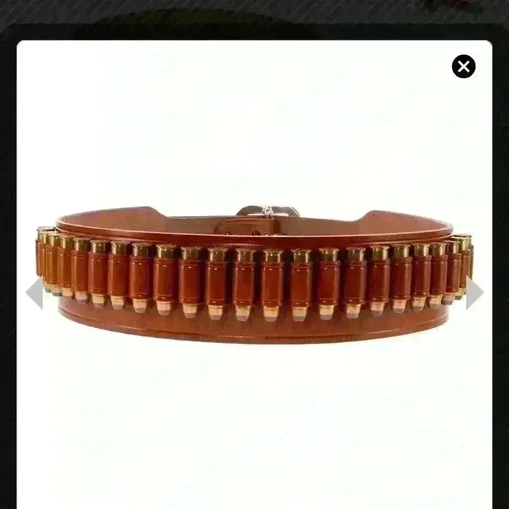 NWT Galco Holsters Tan Wrangler Cartridge Belt .44/.45 2.5” Size 42”